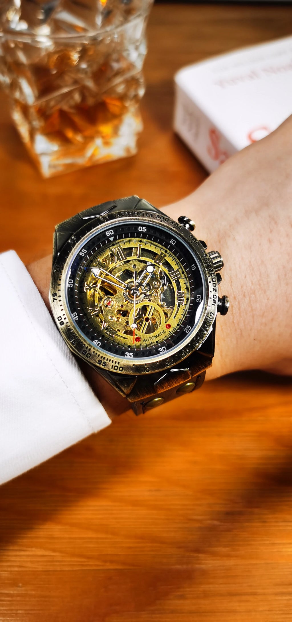 Reloj automático mecánico retro para hombre – Taboga Lifestyle