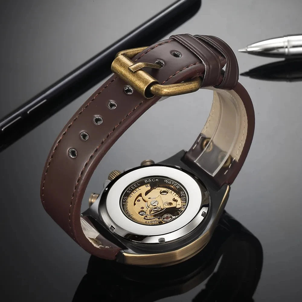 Retro Mechanical Automatic Men's Watch — Taboga Lifestyle