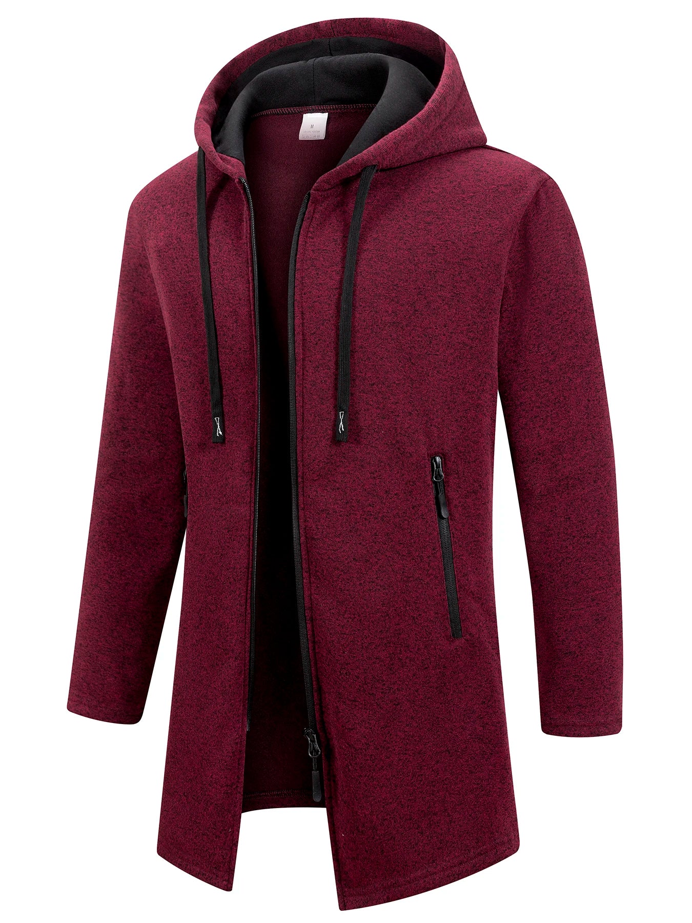 Men's Oversized Hooded Zip-Up Sweatshirt — Taboga Lifestyle