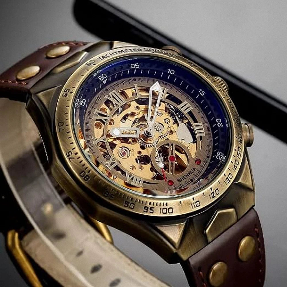 Men's Retro Automatic Mechanical Watch — Taboga Lifestyle