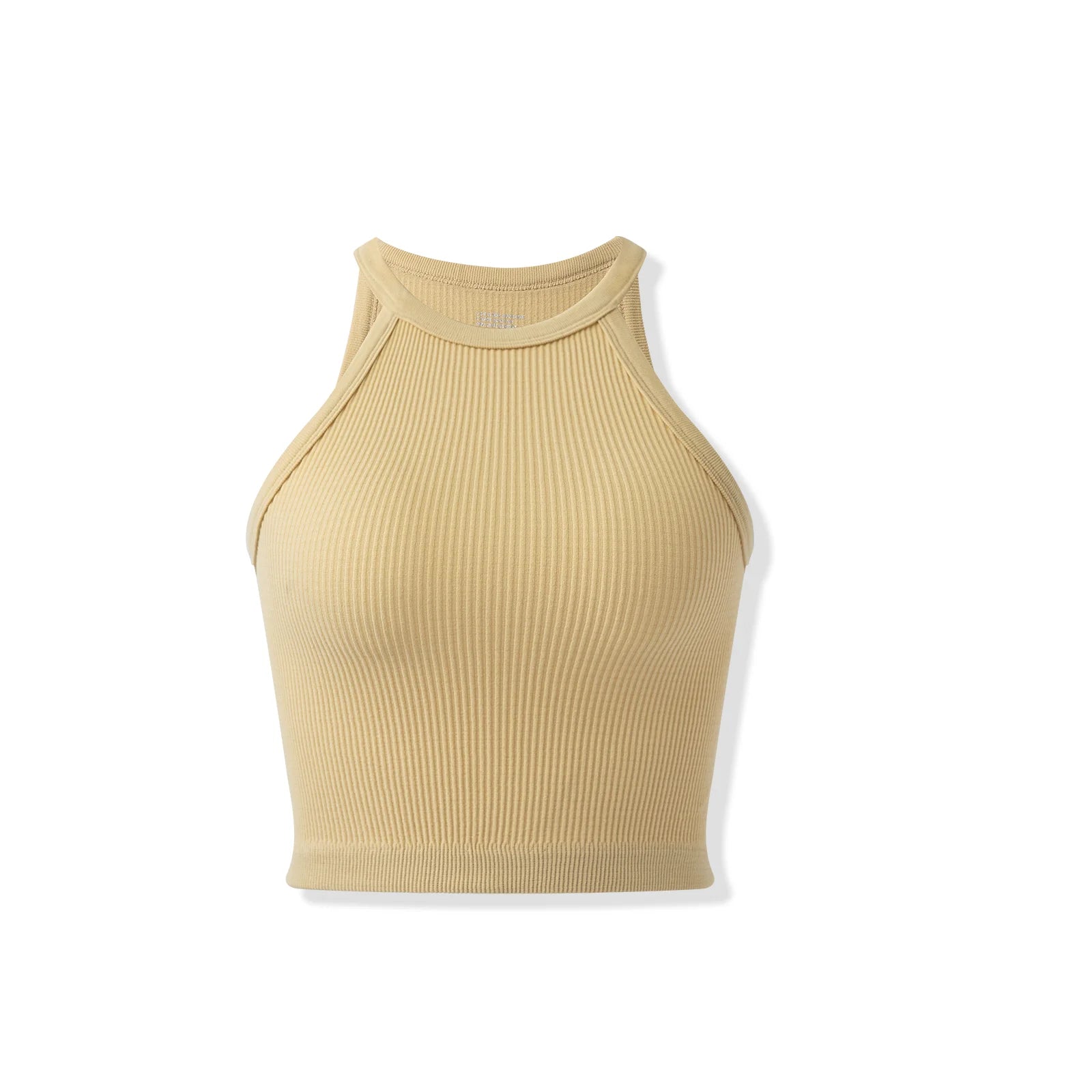 Women's Ribbed High-Neck Crop Top — Taboga Lifestyle