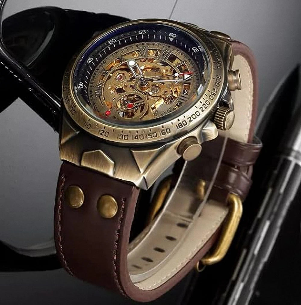 Reloj automático mecánico retro para hombre – Taboga Lifestyle