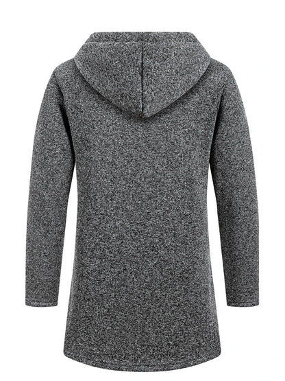 Men's Oversized Hooded Zip-Up Sweatshirt — Taboga Lifestyle