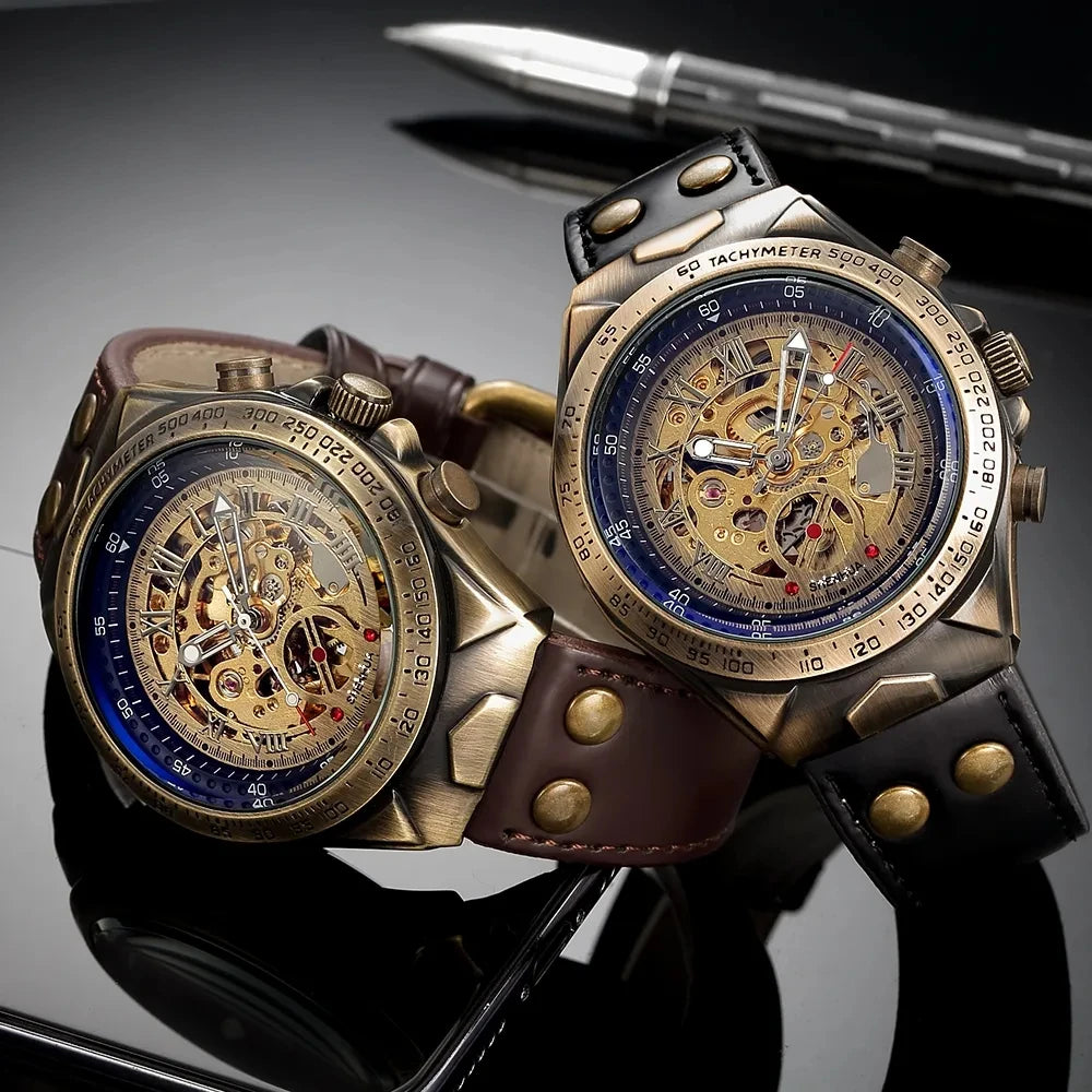 Men's Retro Automatic Mechanical Watch — Taboga Lifestyle