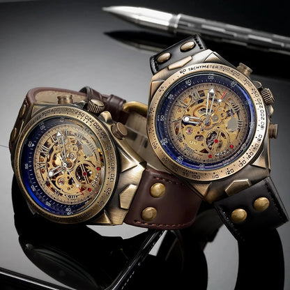 Men's Retro Automatic Mechanical Watch — Taboga Lifestyle