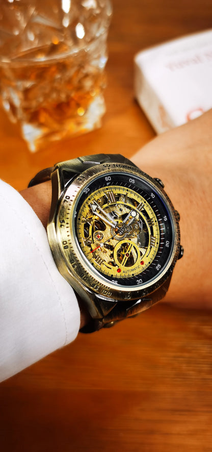 Men's Retro Automatic Mechanical Watch — Taboga Lifestyle