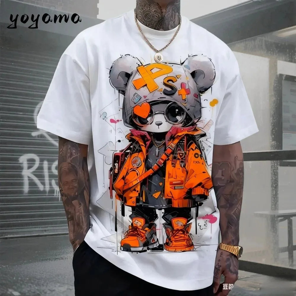 Taboga Lifestyle — Camiseta Ursinho Estampada