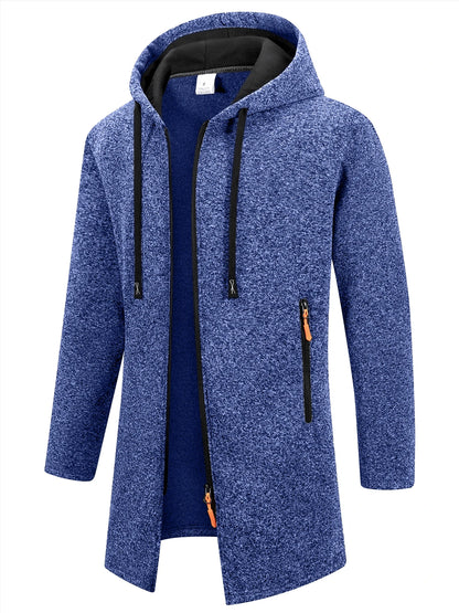 Men's Oversized Hooded Zip-Up Sweatshirt — Taboga Lifestyle