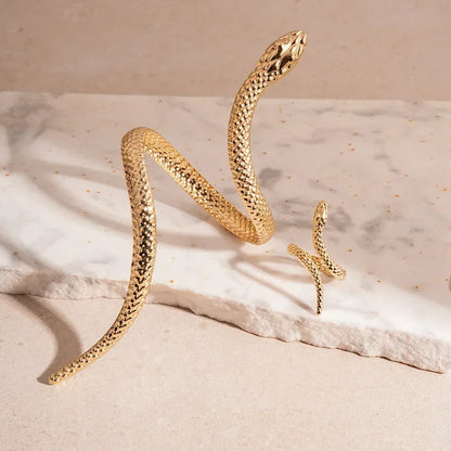Cobra Bracelet and Ring Set — Taboga Lifestyle