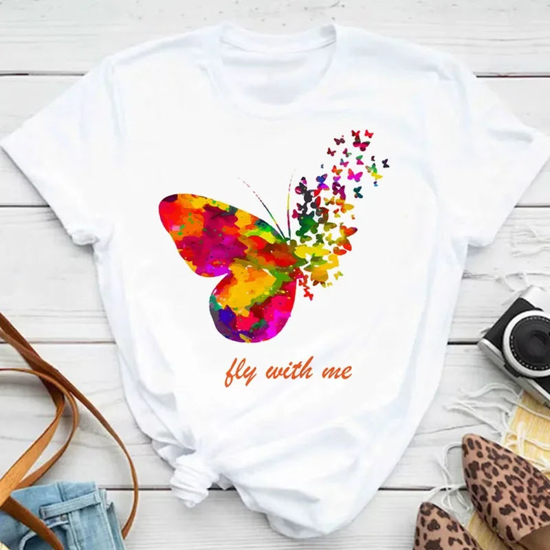 Camiseta Borboleta — Taboga Lifestyle