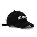Embroidered Curved-Brim Cap Taboga Lifestyle, gold logo detail