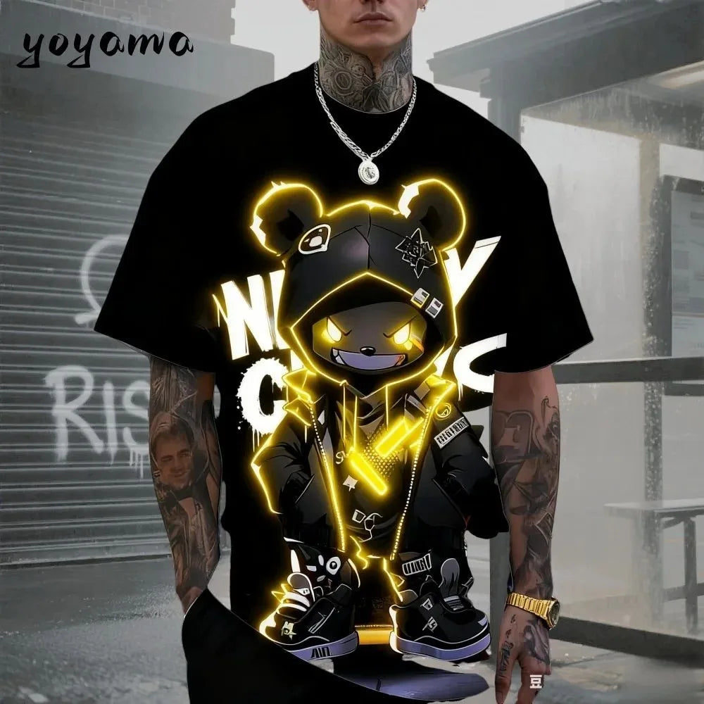 Taboga Lifestyle — Camiseta Ursinho Estampada