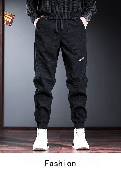 Calça Jogger Masculina Fleece Taboga Lifestyle — Inverno Casual Oversized