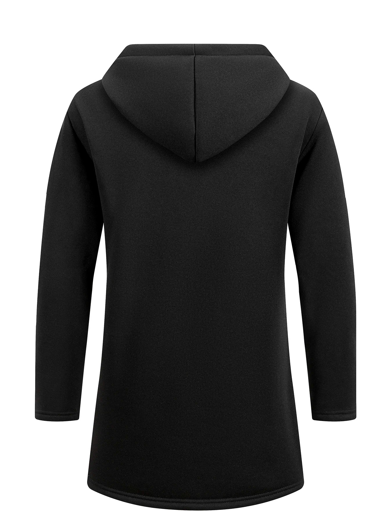 Men's Oversized Full-Zip Hoodie Taboga Lifestyle, hood detail