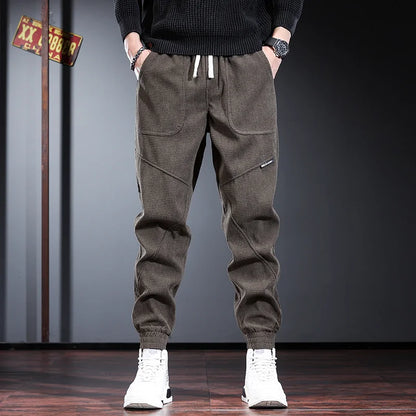 Calça Jogger Masculina Fleece Taboga Lifestyle — Inverno Casual Oversized