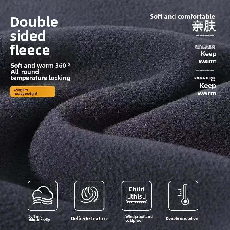 Men's Fleece High-Collar Jacket Taboga Lifestyle, 2-piece kit