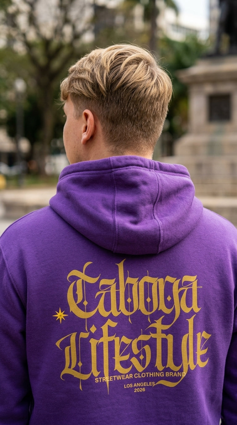 Taboga Midnight Hoodie color detail close-up
