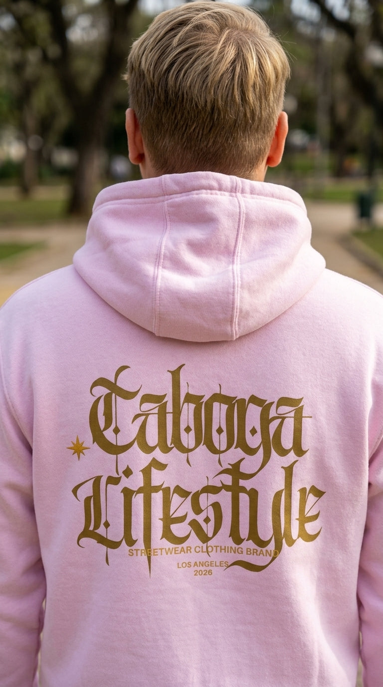 Taboga Midnight Hoodie candid street style photo