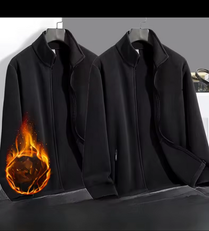 Jaqueta Fleece Masculina com Gola Alta — Taboga Lifestyle