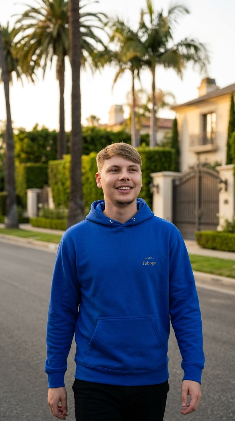 Streetwear Sweatshirt Taboga Lifestyle, hood and drawstring detail
